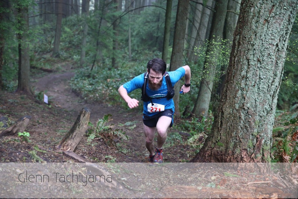 Derek at Chuckanut50k