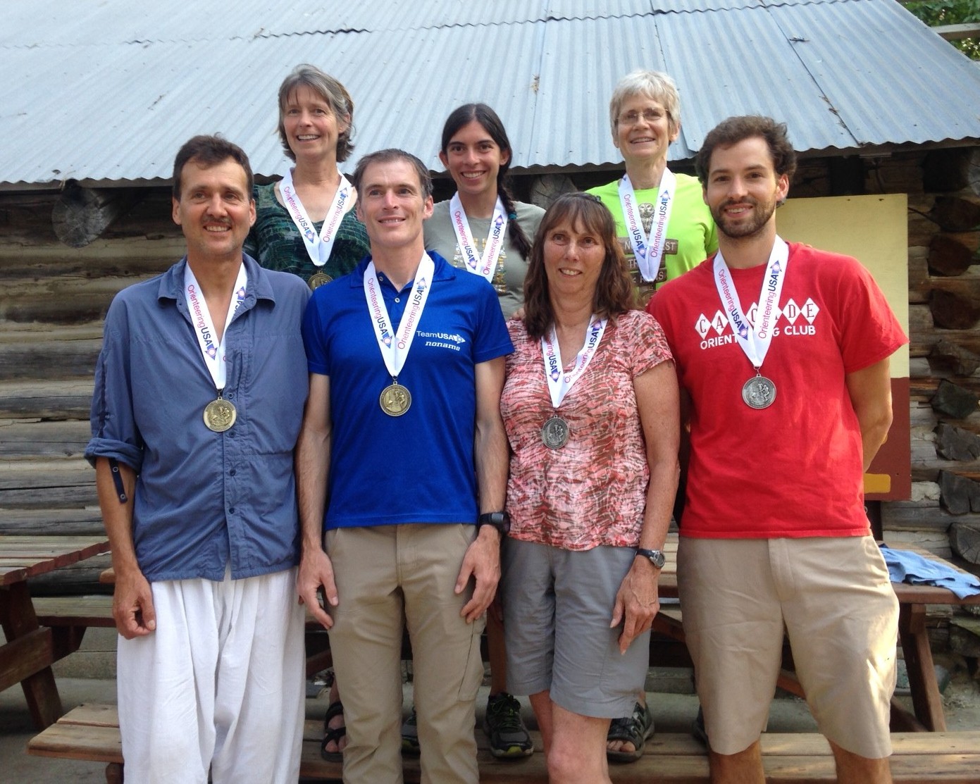 Eric Bone at the U.S. Ultra-long Orienteering Championships