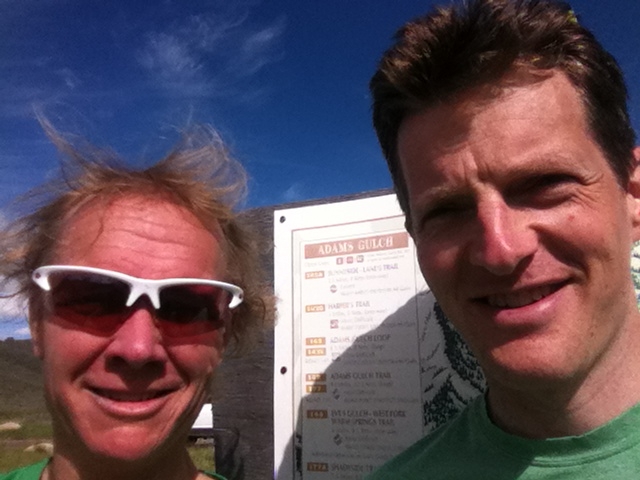 Scott and Greg at Adams Gulch