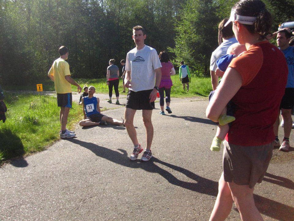 Lance Thompson at the Cougar 5 Mile